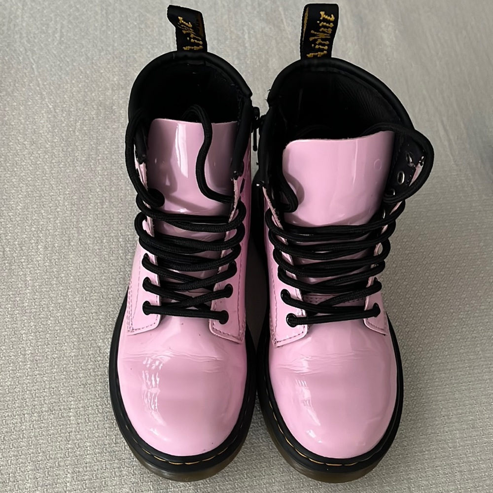 Kids Doc Martens Pink Boots size 13